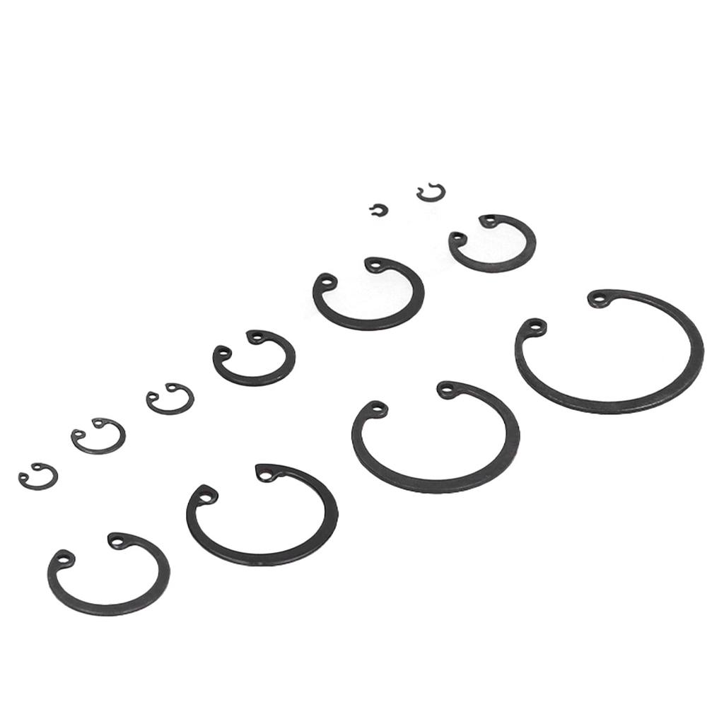 KIMISS 300PCS набор стопорных колец, внутренние стопорные кольца, стопорные зажимы, набор колец из легированной стали для универсального набора инструментов для ремонта дома в магазине,