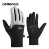 Loogdeel Уличные Лыжные Велосипедные Утепленные Перчатки с Полным Пальцем Сенсорный Экран Спортивный Инвентарь Ew Зимние Водонепроницаемые Теплые Перчатки