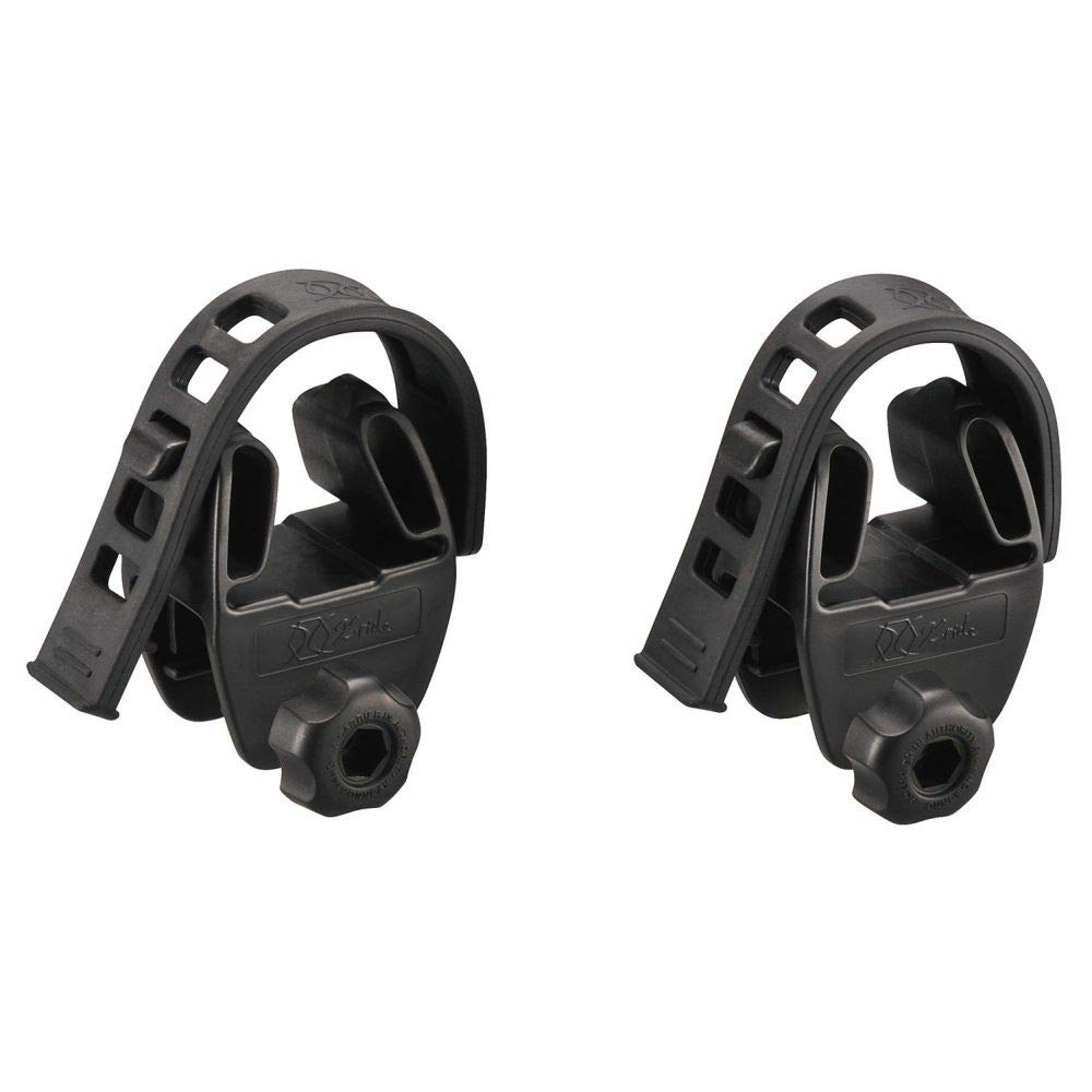 Carmate Cross Ride Series Ski & Paddle Attachment (2-Pack) NS117 Black