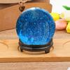 Home Decoration Walnut Pedestal Stand Ostrich Egg Tray Sculpture Crafts Crystal Ball Display Base