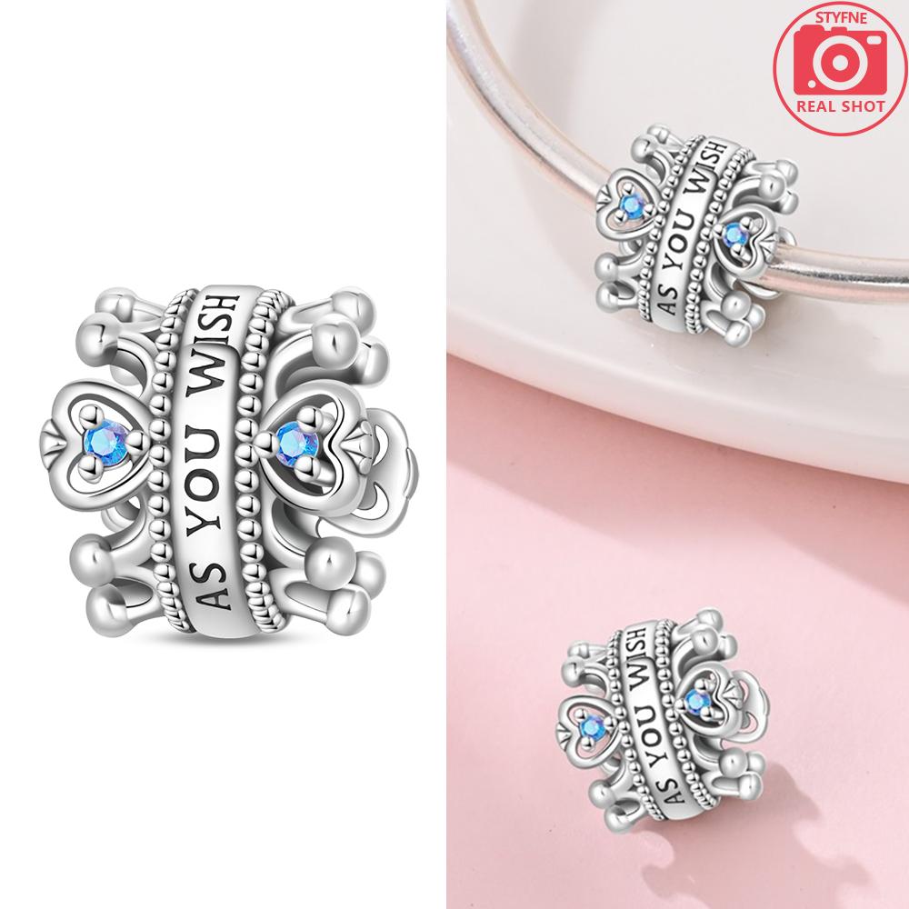 Heart Zircon Charm Bead Charms Authentic Classic copper Plated Lotus Angel Bead Charms Compatible With Bracelets Women Do It Yourself Jewellery Fine G
