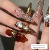 Натуральные переливающиеся барочные ракушечные хлопья для нейл-арта