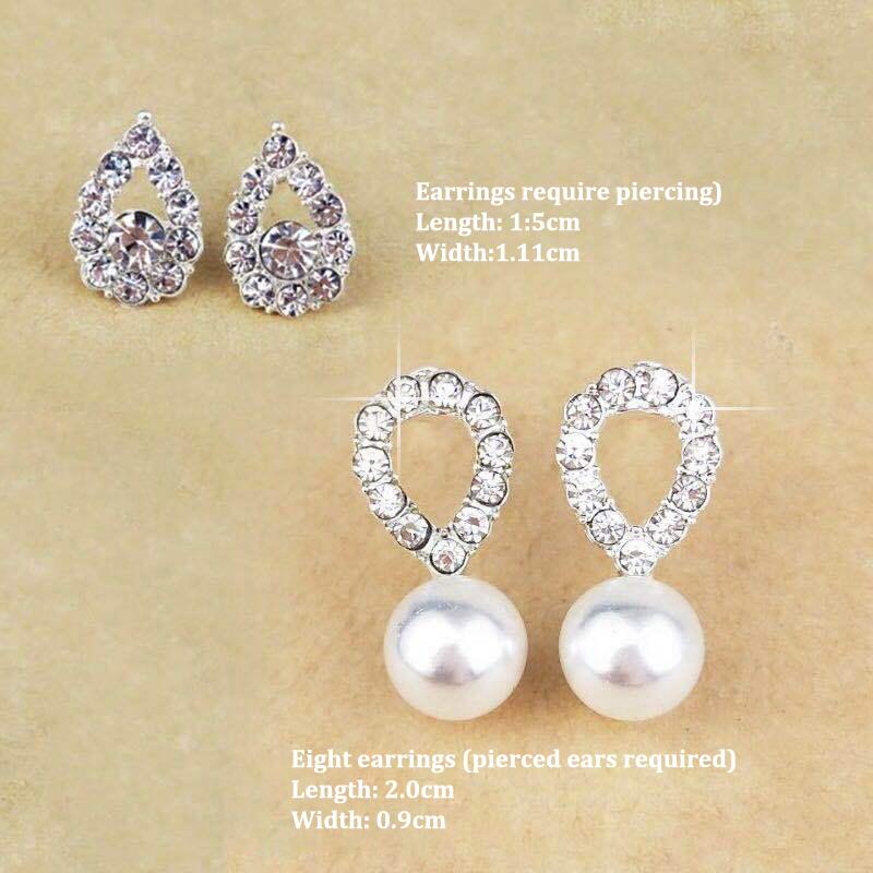 Серьги-гвоздики Anting из корейского серебра, блестящие женские серьги-гвоздики в форме сердца, ювелирные изделия в подарок