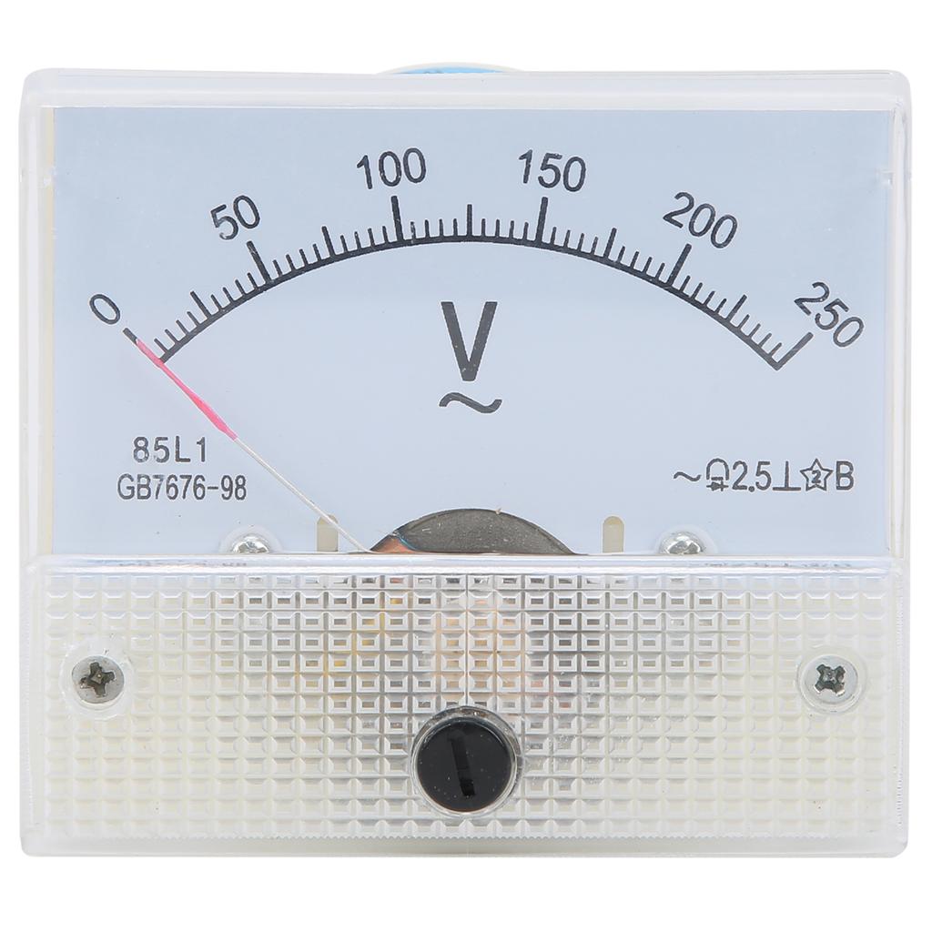 85L1 AC 0250V Высокоточный стрелочный вольтметр, измеритель напряжения, монтируемый на прибор для измерения напряжения