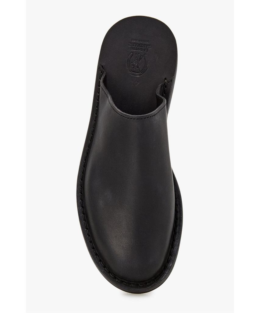 Man On The Boon [La Botte Gardiane] Leather Slippers_Black 4716118302