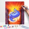 Disney Aladdin Genie DIY Oil Painting Art Painting Kit Home Wall Decor Handmade Gift Creative Craft Aesthetic Room Decor Modern Art