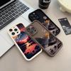 Чехол для телефона с изображением горной луны для серий iPhone 17 16 15 14 13 12 11 Pro Max Plus Двухслойная защита