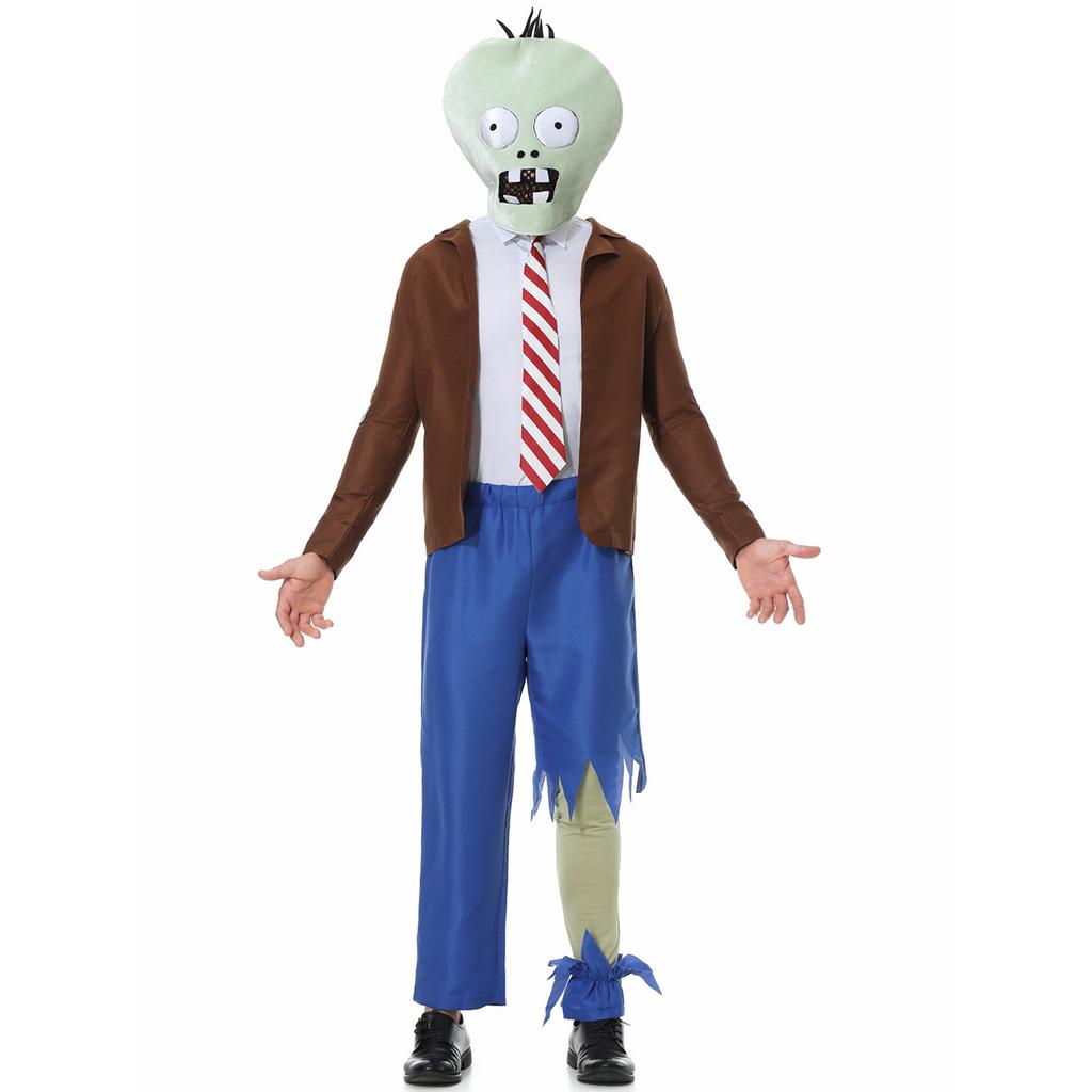 Plants Vs. Zombies Anthropomorphic Dolls, Parent-child Costumes, Girl Halloween Cosplay Stage Costumes