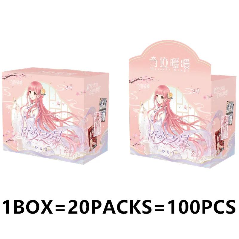 Genuine Miracle Warm Card Kaleido Star Series Cute Girls Anime Game Peripheral Collection Cards Kids Toys Gift