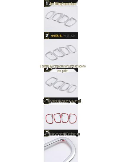 Lifan X50 (2011-2013) Electroplated Interior Door Handle Bowl Protective Decorative Frame