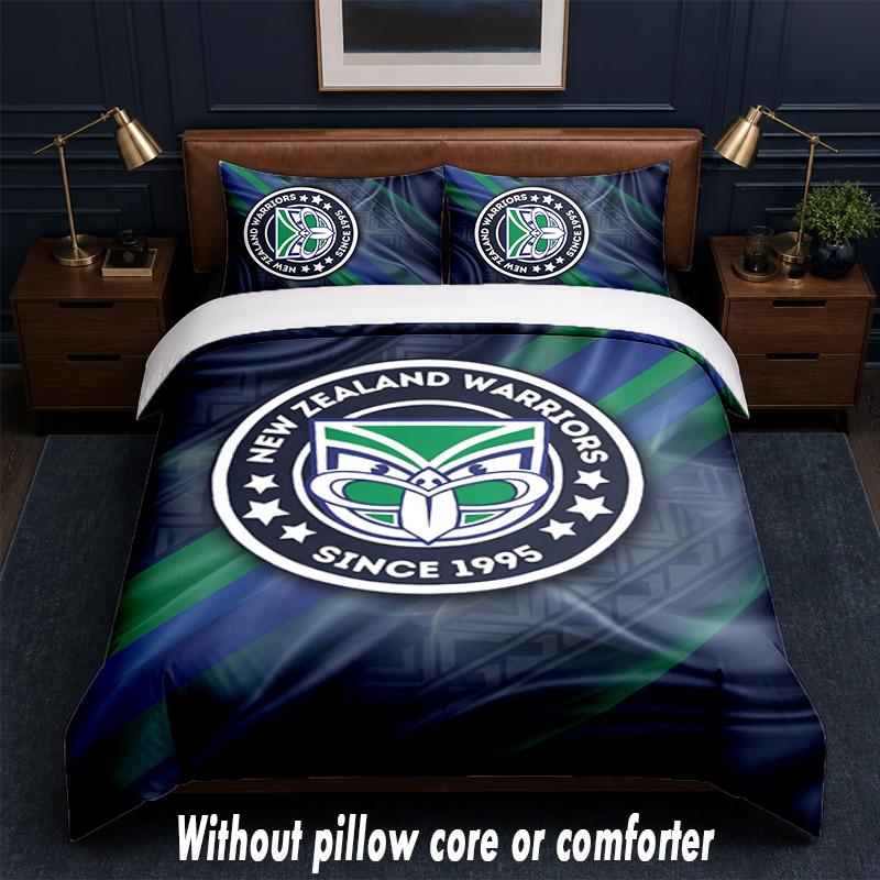 Wigan Warriors Design Bed Bedding Set 1 Duvet Cover + 2 Pillowcases Soft Breathable Household Bed Linens