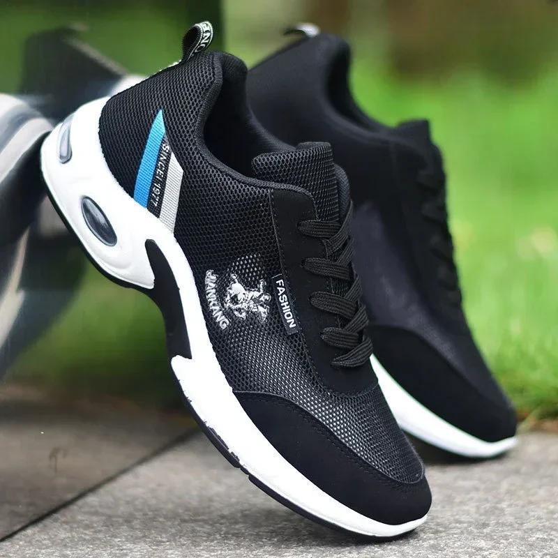 Мужские кроссовки Air Cushion мужские кроссовки большого размера 47 дышащая мужская обувь модная спортивная обувь на платформе для мужчин