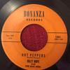 7-дюймовая пластинка BILLY HOPE & THE BADMEN - Hot Peppers / Home Cookin' 1001 BONANZA RECORDS США Рок Б/У