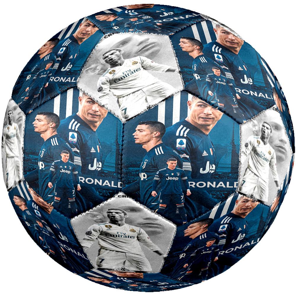 Ronaldo's Football Celebration Moment Size 5 Football Machine Sewn Indoor/Outdoor Universal Football Unique Gift for Soccer Lovers