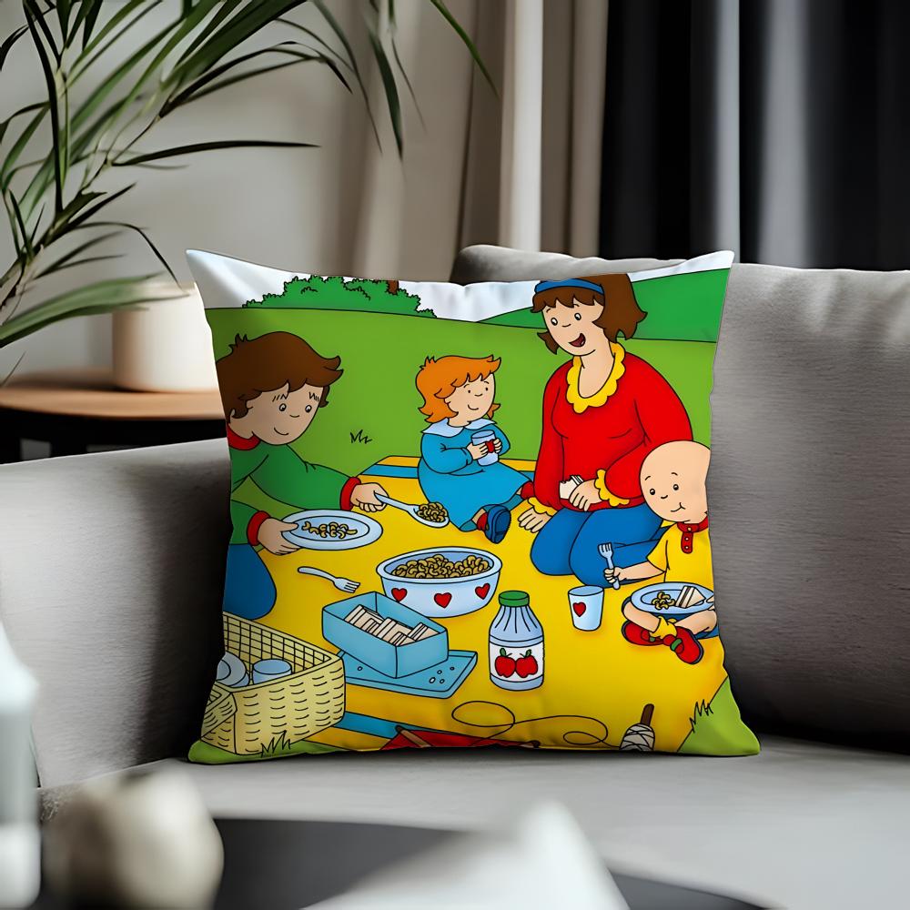 Viral CCcaillouiou Cushion Cover Antidustmite Pillowcase Invisible Zipper Silky Short Plush Sofa Cushion Cover