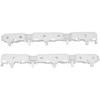 FZJDSD 2Pcs Front Bumper Bracket Retainer Left & Right side Compatible with Nissan NV 2013 2014 2015 2016 2017 2018 2019 2020 2021 Replace 622253LM0A