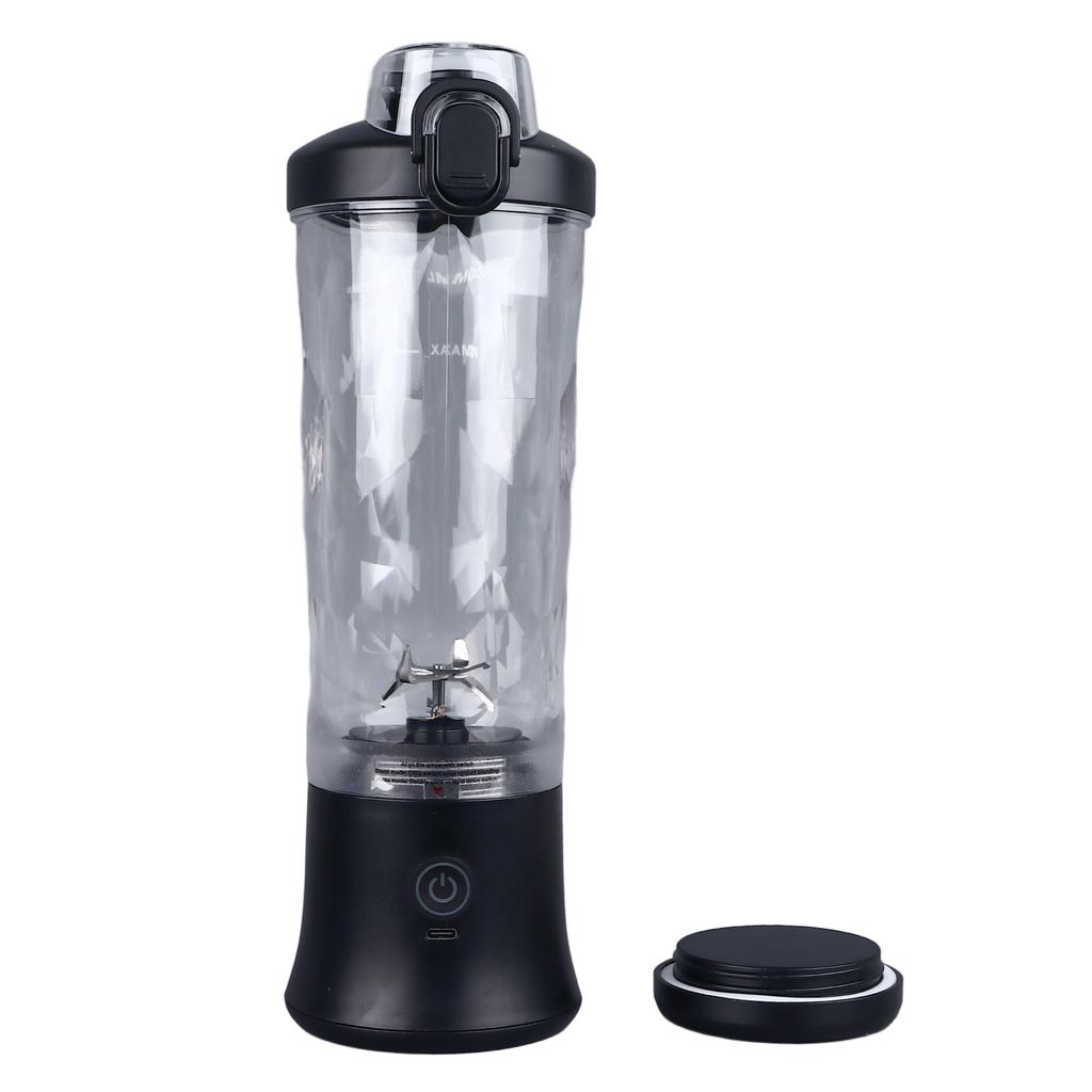 Portable Blender 600ml Large Capacity Versatile Rechargeable Shakes and Smoothie Blender Juicer Cup