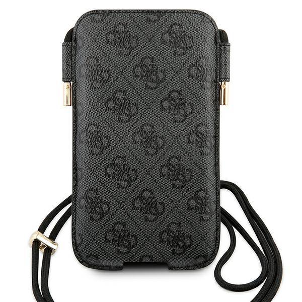 Guess Phone Bag GUHCP12L4GPSGR6.7" Gray/Grey 4G Metal Logo