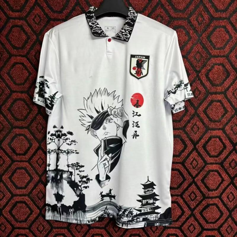 Japan National Team Football Jersey Anime Edition Short Sleeve Tsubasa Ozora Sports