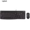 Logitech Проводной комплект клавиатуры и мыши MK120
