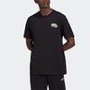 Adidas Originals Pckalot T Shirts Men's Black Crew Neck Moderate Straight Fit HF4762