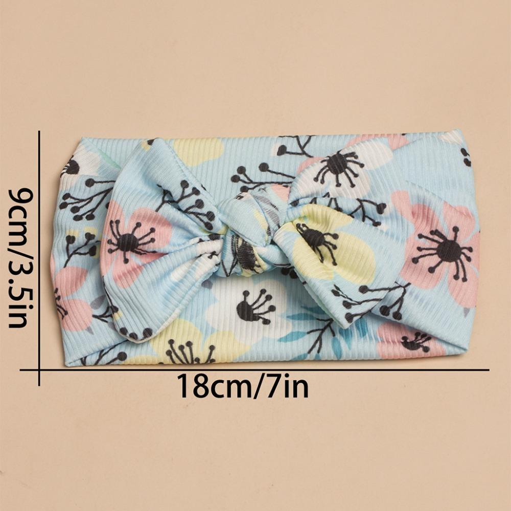 3Pcs/Lot Soft Baby Headbands Elastic Headwear Cute Headwrap  for 0-2Years
