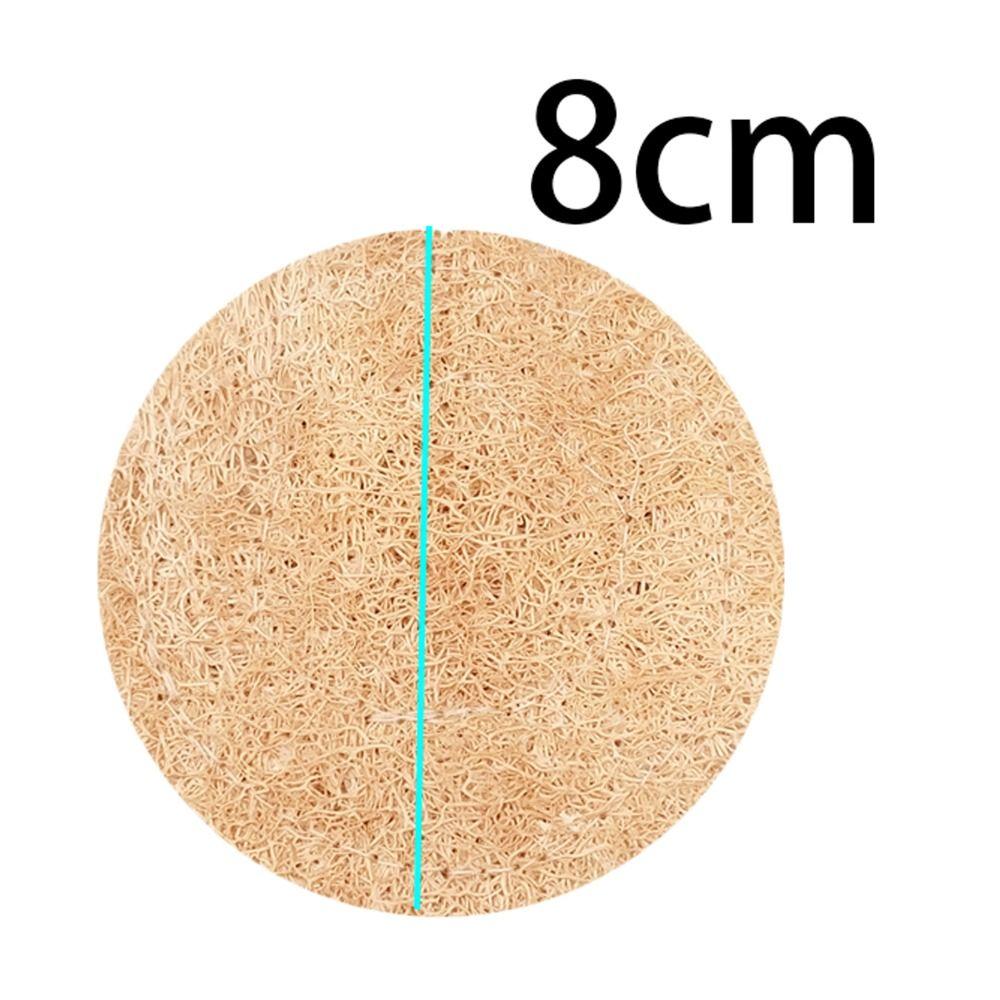 Круглая подставка под чайную чашку из люфы, коврик из люфы, подставка под чайник для чайного набора Кунг-фу, чай