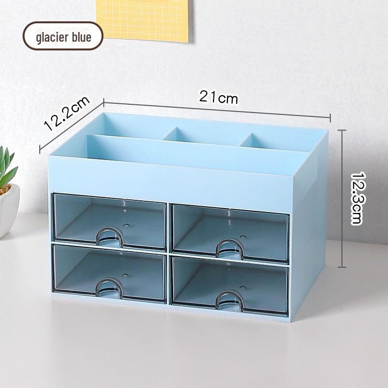 Настольный органайзер для косметики и канцелярских принадлежностей: Симпатичная офисная стойка для хранения вещей и держатель для ручек