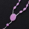 Rosary Necklace Plastic Catholic Necklace Luminous Cross Religious