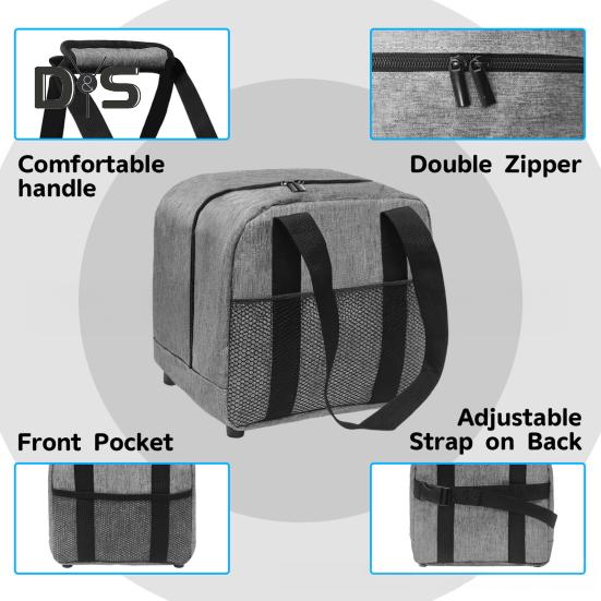 Сумка для шаров для боулинга, переносная сумка для одного мяча с мягким держателем и сетчатым карманом, небольшой чехол для шаров для боулинга для мужчин, подарки
