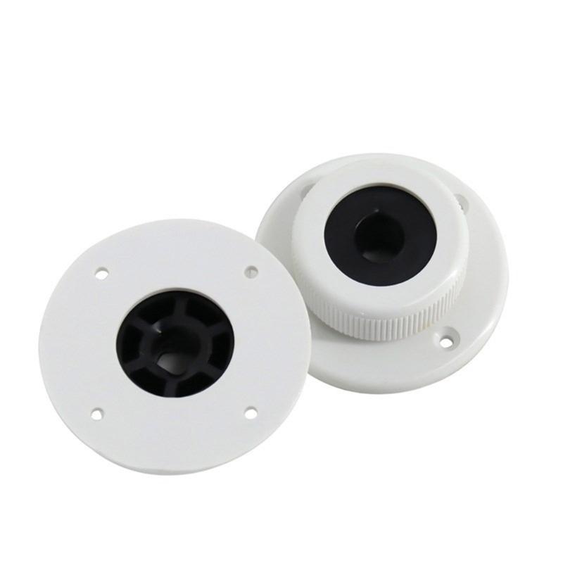 Upgrades ABS Cable Entry Plate for Boats Corrosion Resistant Versatile Boat Wire Hole Cover Protective Deck Cable Gland