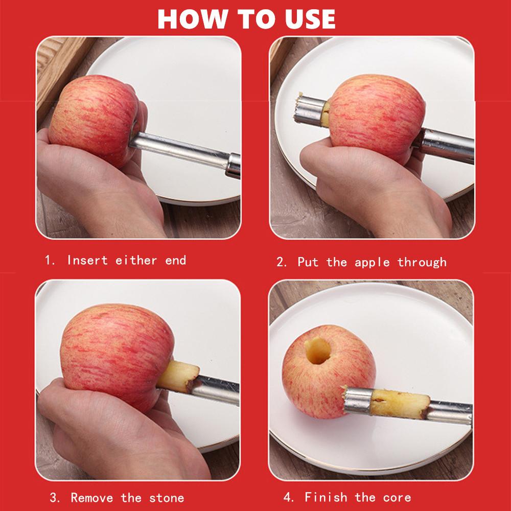 Tools 4 Sizes Apple Kitchen Gadgets Hawthorn Pear Tools Core Remover Fruit Core Seed Remover