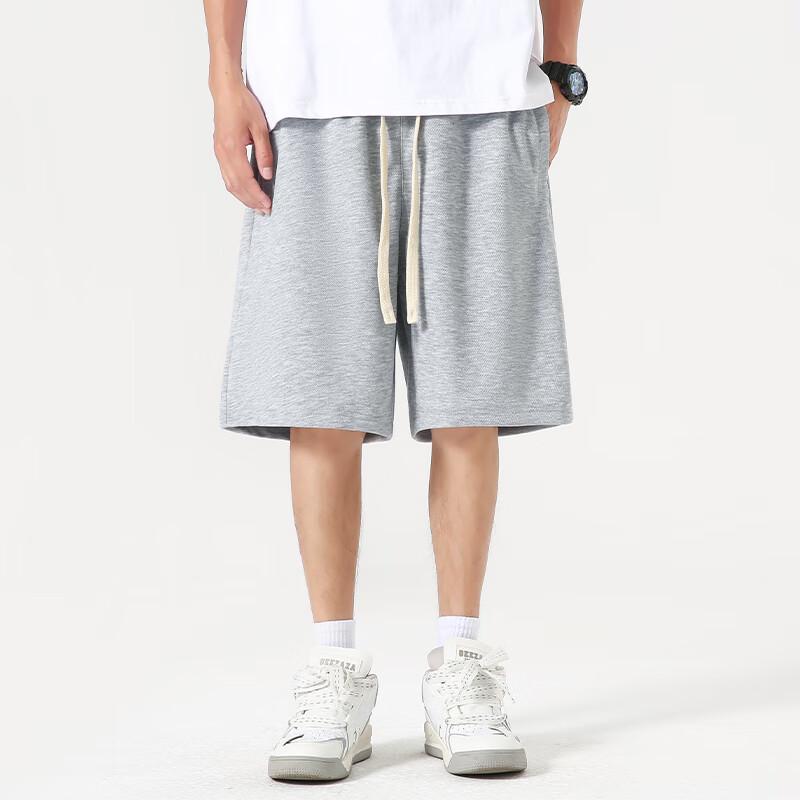 MINISO Men's Heavyweight Casual Straight-Leg Shorts