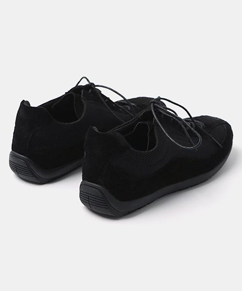Wetheroad Wtrd3116-3 Ленивые замшевые кроссовки для гонок с сеткой, черные