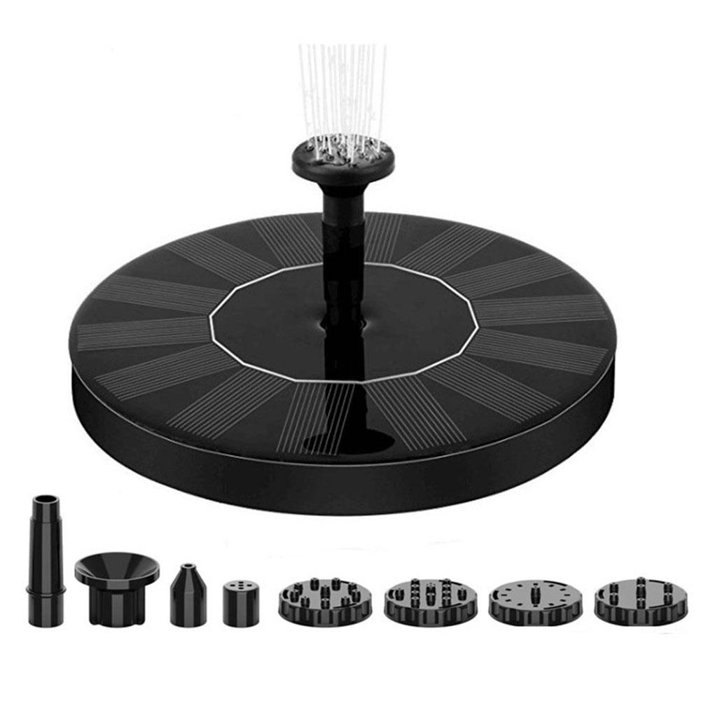 Floating Fountain Solar Fountain Super Long Life Environmentally Friendly Multiple Water Types Multipurpose 110cm