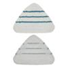 3pcs Steam Mop Replacement Pads Triangle Washable Cloth Cleaning Floor Microfiber Mop Head Pad Steam