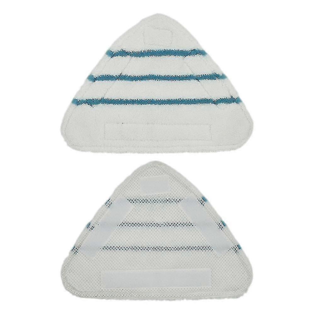 3pcs Steam Mop Replacement Pads Triangle Washable Cloth Cleaning Floor Microfiber Mop Head Pad Steam