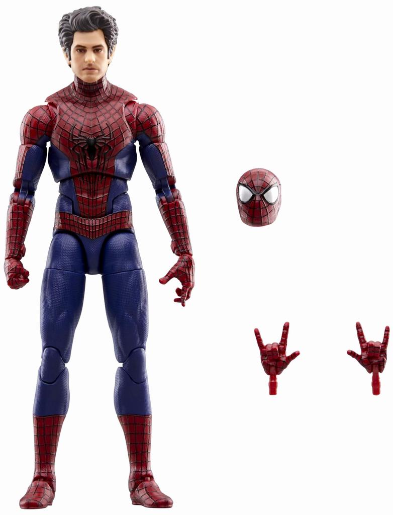 Hasbro Amazing 2 Marvel Legends 6 Inch Action Figure 2024 Movie MCU Legends ML NWH No Way Home Andrew Garfield Spider-Man Spider-Man [Item]