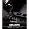 YAKEFLY Universal Gear Shift Connector, Aluminum Automatic Shifter Adapter, Non-Threaded Manual Gear M12x1.25 (Black)