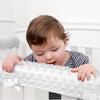 3Pcs Baby Bed Rail Easy Installation Guard Rail Cover Soft Edge Crib Bumpers Pads for Baby Infant Toddler