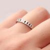 Vintage Moon Phase Rings Dainty Stacking Ring for Women Jewelry Gift