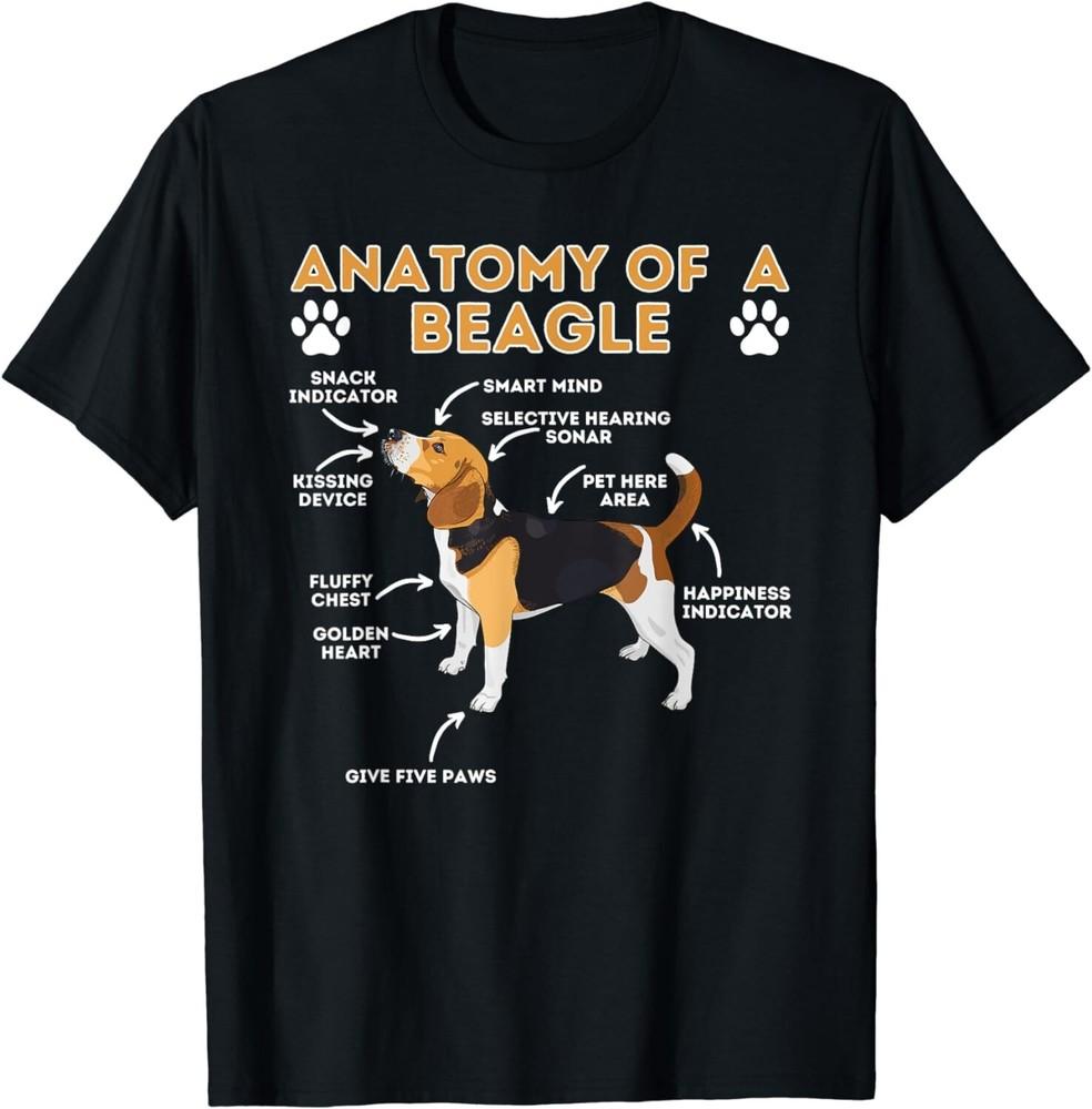 Anatomy Of A Beagle - Funny Beagle Dog Lover Pet Owner Gift Unisex T-Shirt