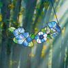 Flower Hanging Decoration Wall Art Window Hanging Ornament Double-Sided Floral Sun Catcher