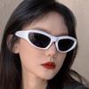 Vintage Punk Sports Sunglasses Women Men Y2K Style Cat Eye Sun Glasses Mirror Fashion Eyewear Retro Shades
