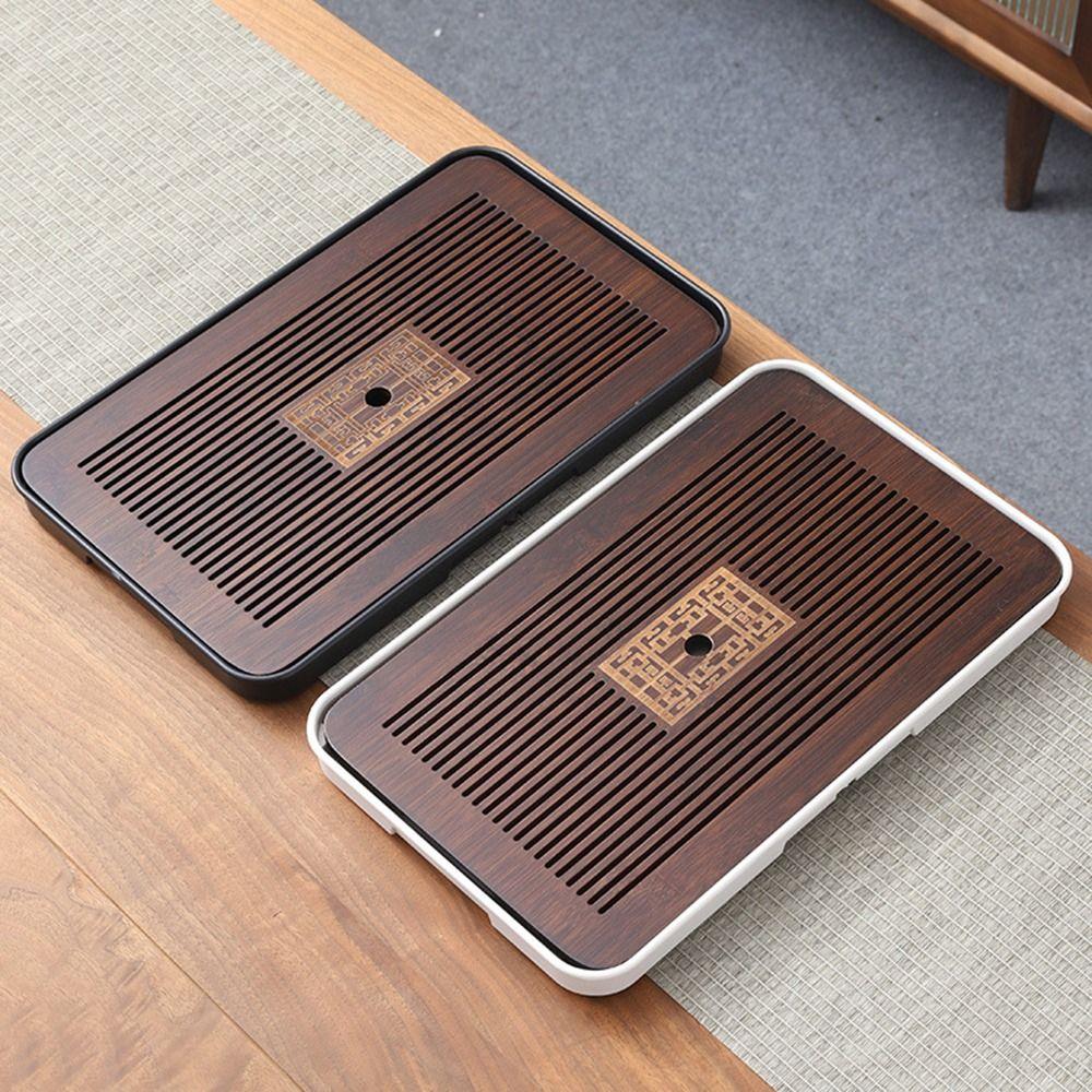 43.5x26.5cm Tea Tray with Water Storage Tea Serving Tray New Tea Set Party