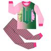 Children's Fashion Suit Skirt Round Neck Long Sleeve Top Pants