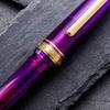 WANCHER Limited Edition SAILOR Original Professional Gear Transparent Lavender 21K Gold Fountain Pen Special Extra [WANCHER Edition] (EF Fine)