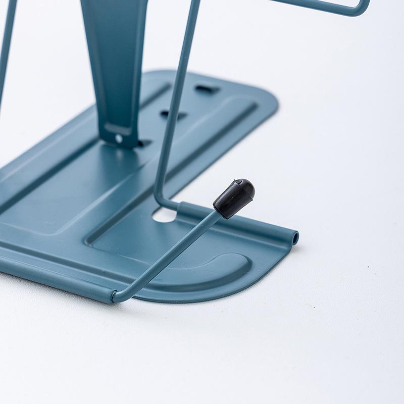 Складная подставка для книг с зажимом для страниц, регулируемая металлическая подставка для книг, подставка для кулинарных книг, легкая, портативная, для детей