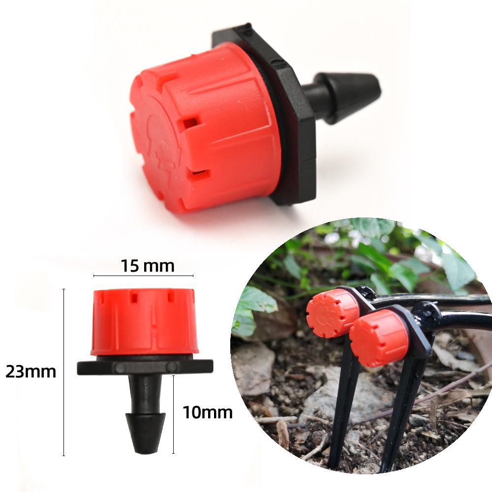 Capillary Connector & Support for Drip Irrigation Sprinkler - PE Pipe PVC Double/Single Hook Emitter Plug Accessory