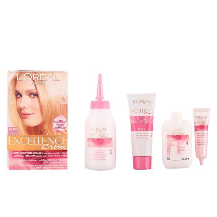 Туалетная вода - L'Oreal - Expert Professionnel - #10 Очень Светлый Блонд - Унисекс - Крем